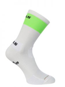 Ultralight Socks White / Green band