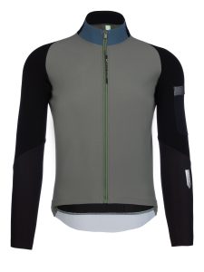Jersey long sleeve Hybrid Que Olive Green front